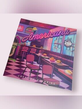 Americana Creative Coloring Book - Great For Adults